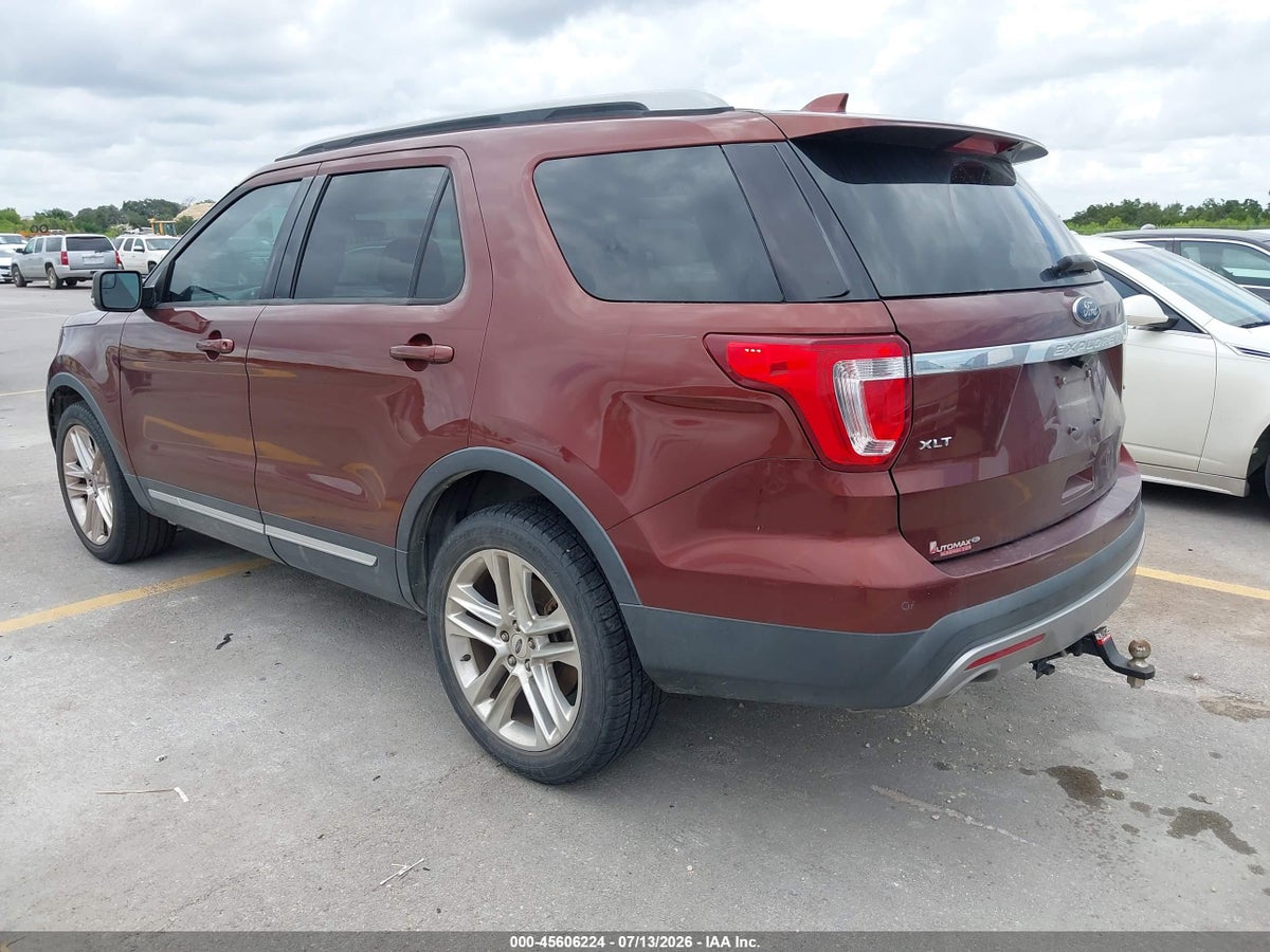 2016 FORD EXPLORER XLT — снимка 3