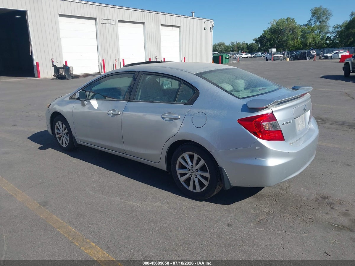 2012 HONDA CIVIC EX — снимка 3