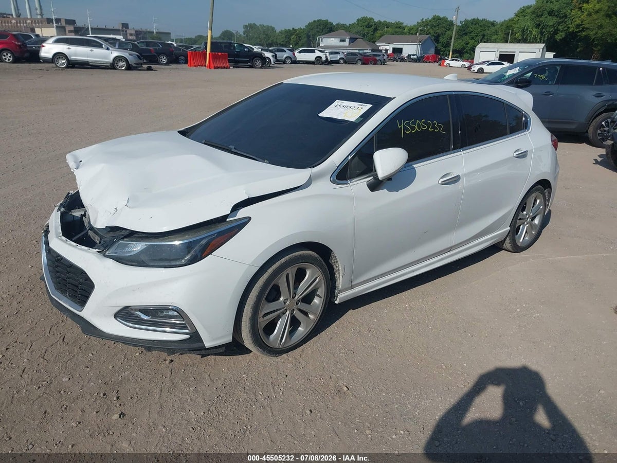 2017 CHEVROLET CRUZE PREMIER AUTO — снимка 2