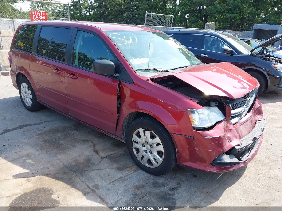 2015 DODGE GRAND CARAVAN SE