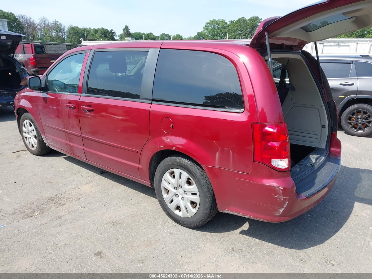 2015 DODGE GRAND CARAVAN SE — снимка 3