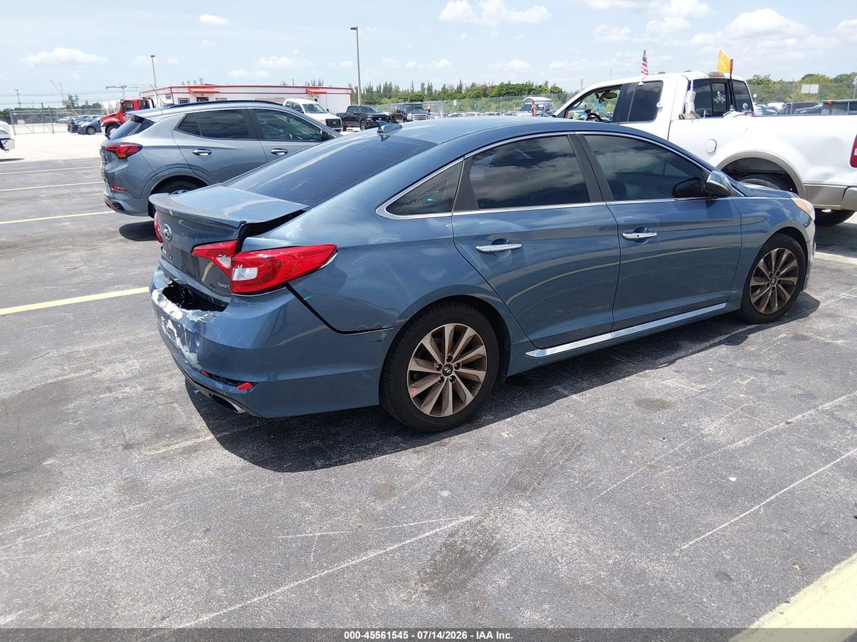 2016 HYUNDAI SONATA SPORT — снимка 4