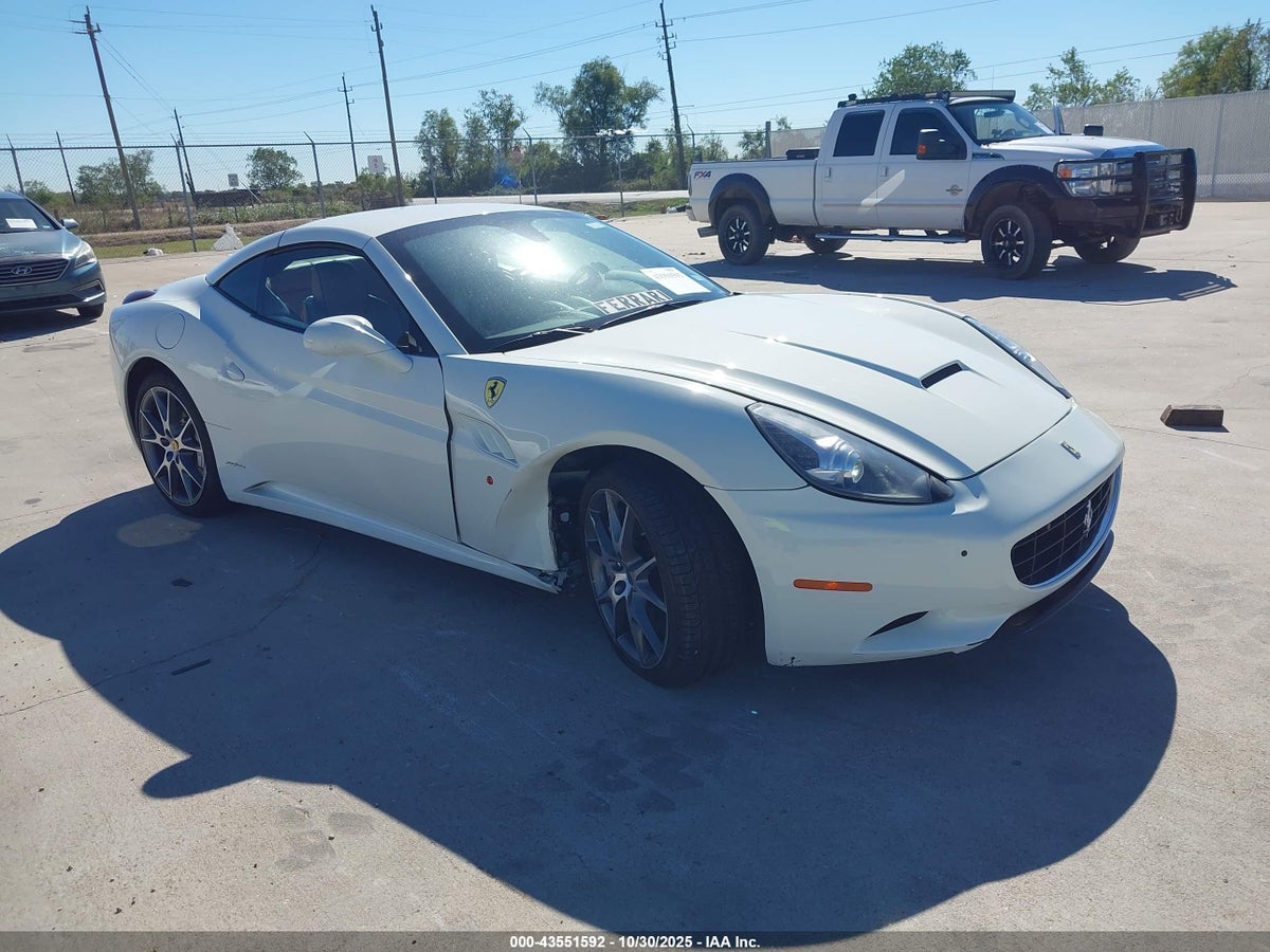 2012 FERRARI CALIFORNIA