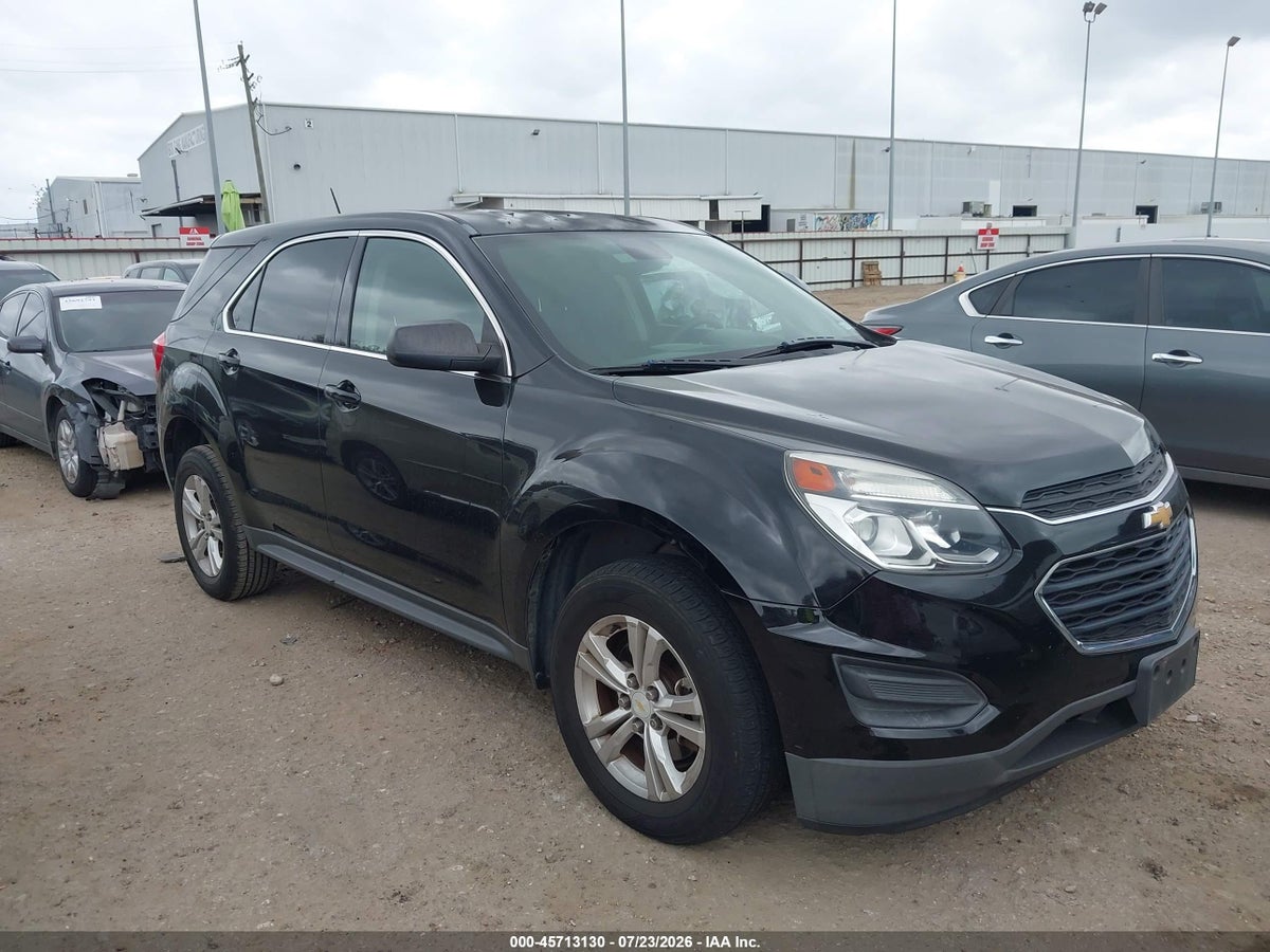 2016 CHEVROLET EQUINOX LS