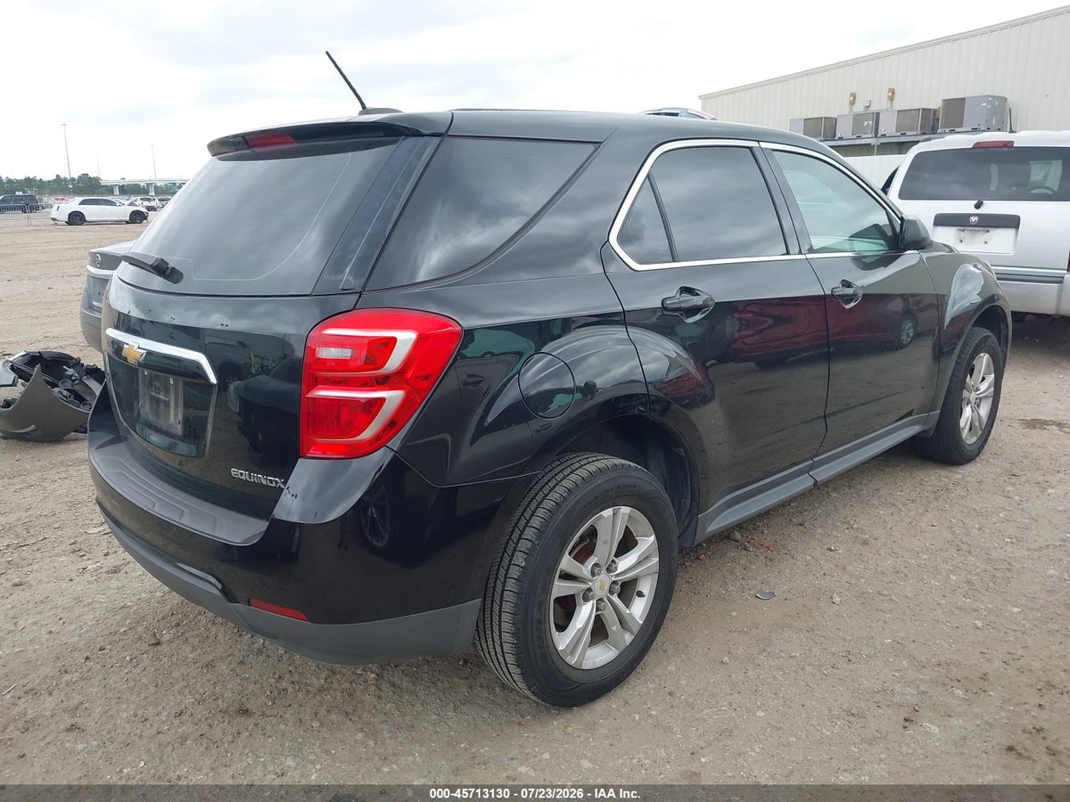 2016 CHEVROLET EQUINOX LS — снимка 4