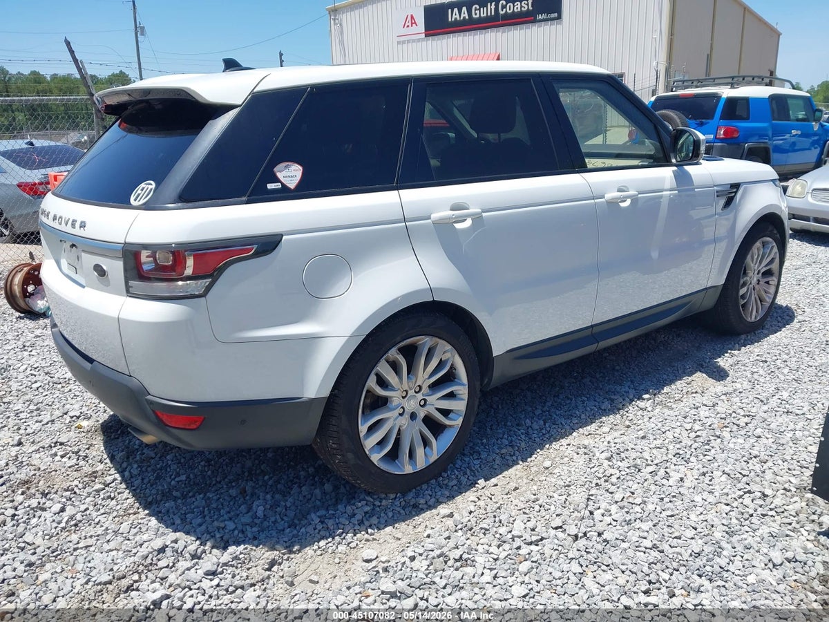 2016 LAND ROVER RANGE ROVER SPORT 3.0L V6 SUPERCHARGED SE — снимка 4