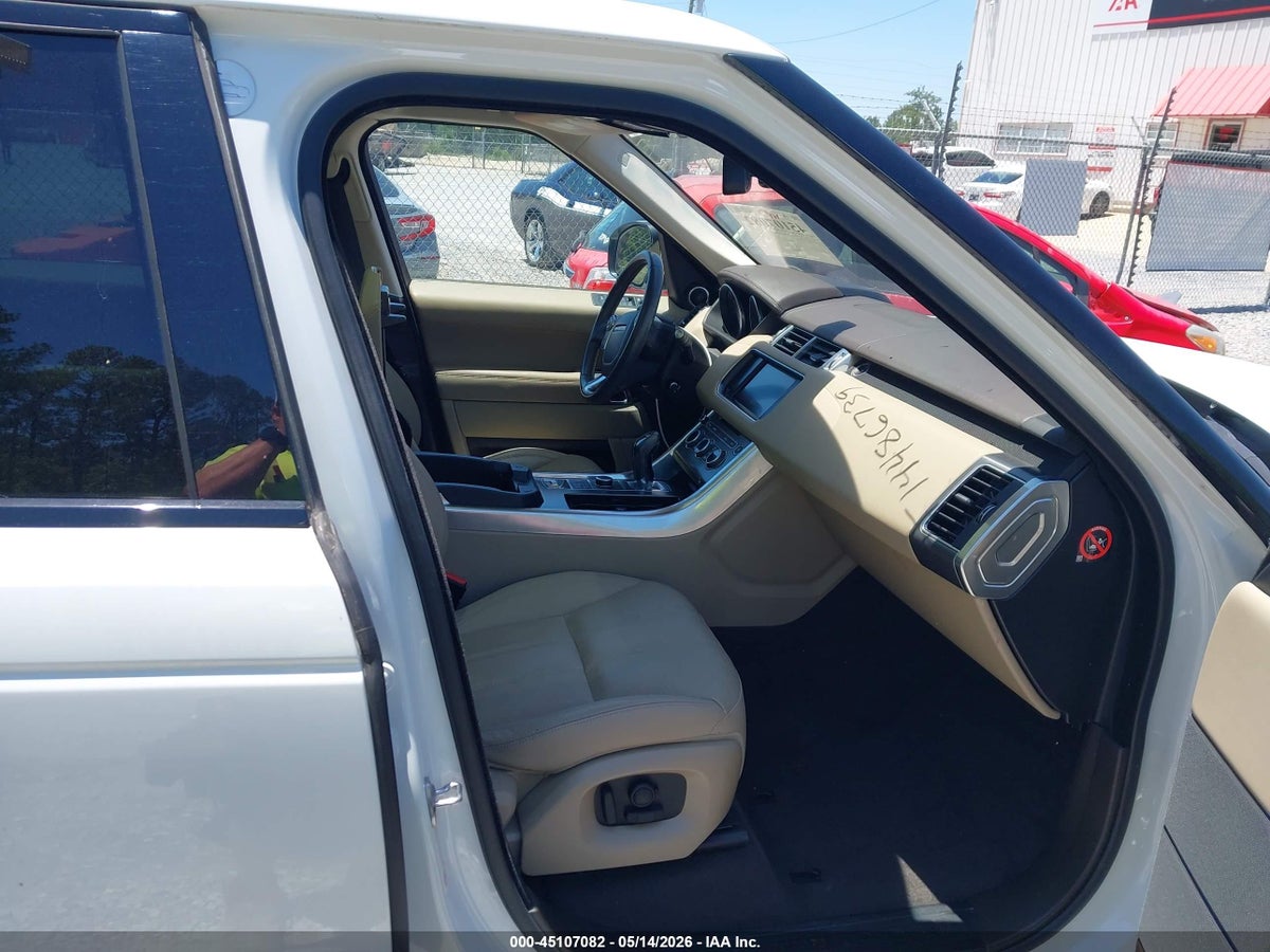 2016 LAND ROVER RANGE ROVER SPORT 3.0L V6 SUPERCHARGED SE — снимка 5