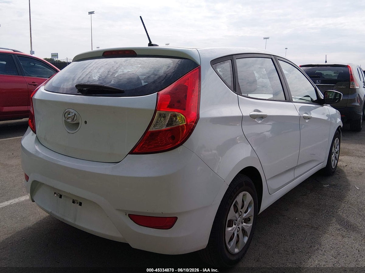 2016 HYUNDAI ACCENT SE — снимка 4