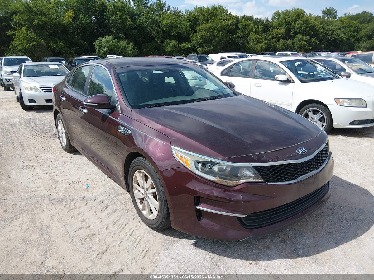 2016 KIA OPTIMA LX