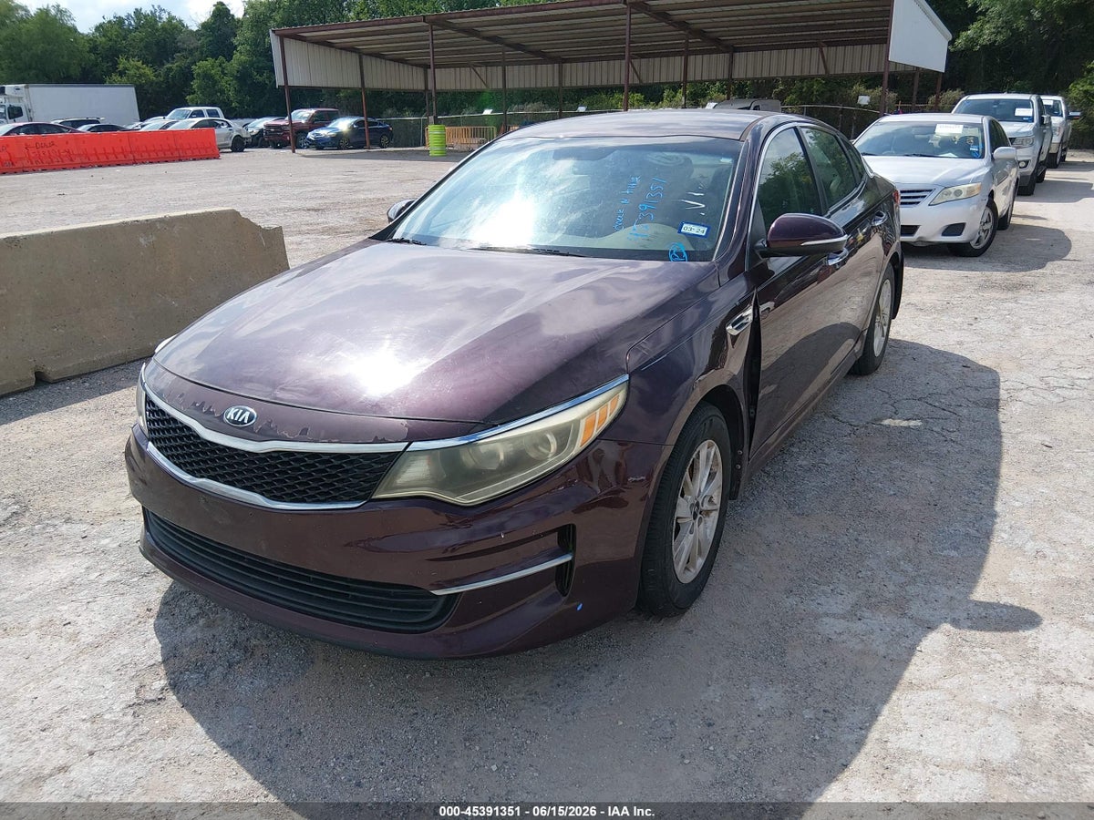 2016 KIA OPTIMA LX — снимка 2