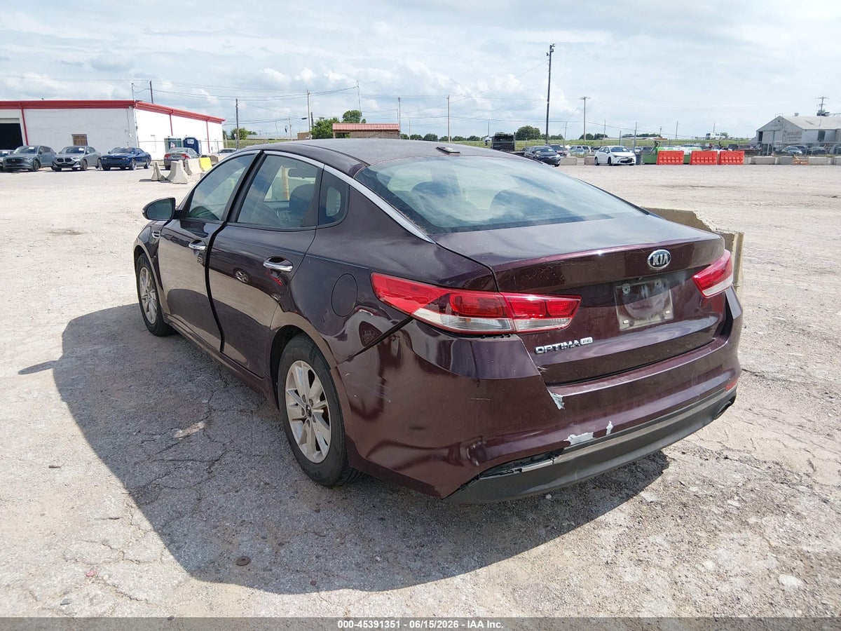 2016 KIA OPTIMA LX — снимка 3