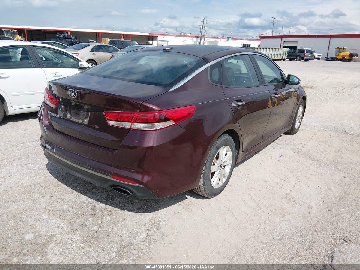 2016 KIA OPTIMA LX — снимка 4