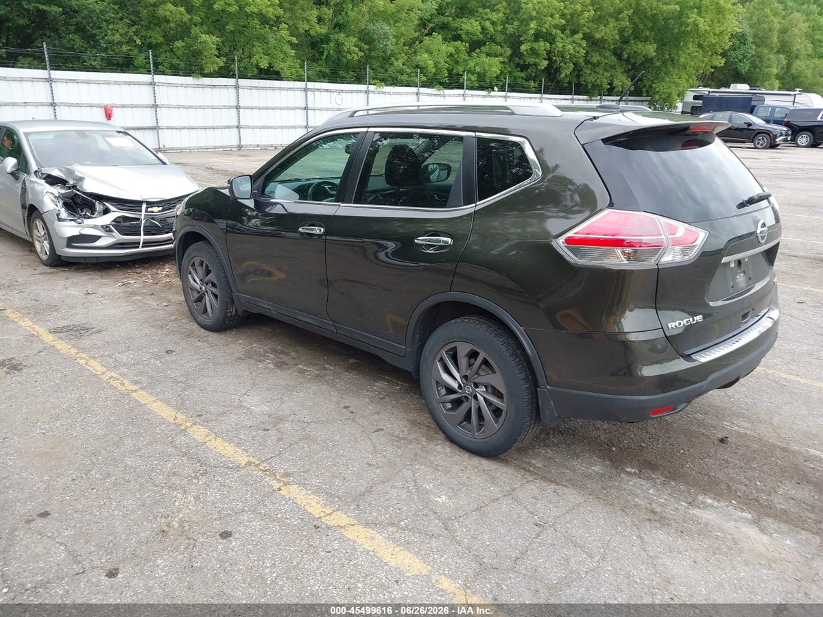2016 NISSAN ROGUE SL — снимка 3