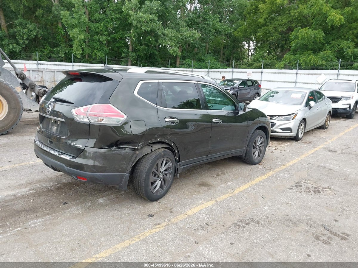 2016 NISSAN ROGUE SL — снимка 4
