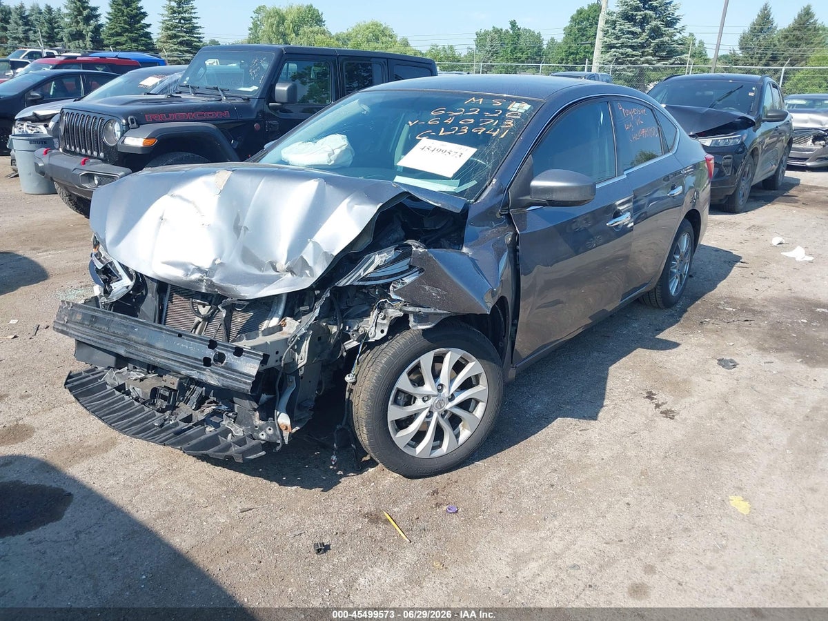 2018 NISSAN SENTRA SV — снимка 2