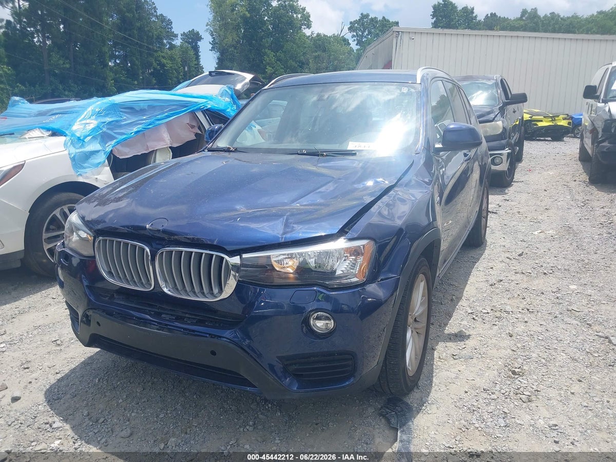 2017 BMW X3 XDRIVE28I — снимка 2