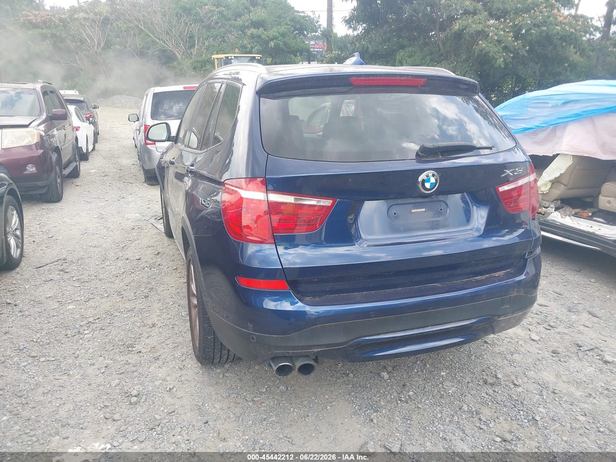 2017 BMW X3 XDRIVE28I — снимка 3