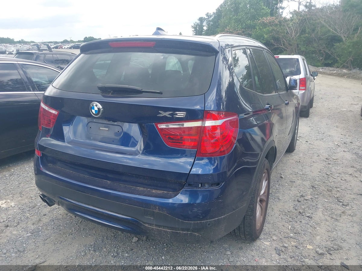 2017 BMW X3 XDRIVE28I — снимка 4