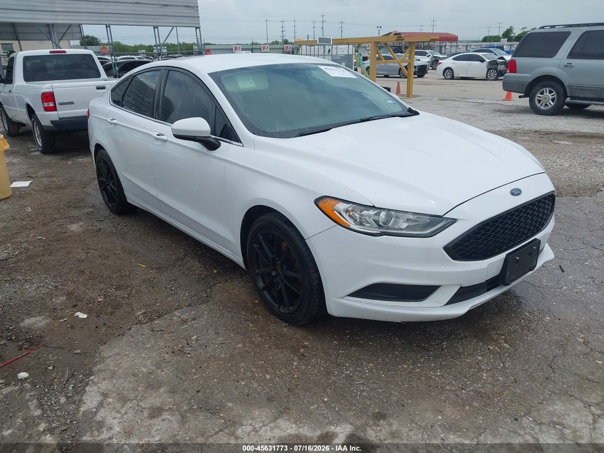 2018 FORD FUSION S