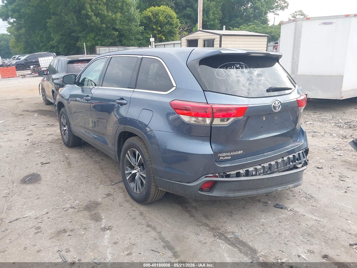 2019 TOYOTA HIGHLANDER LE — снимка 3