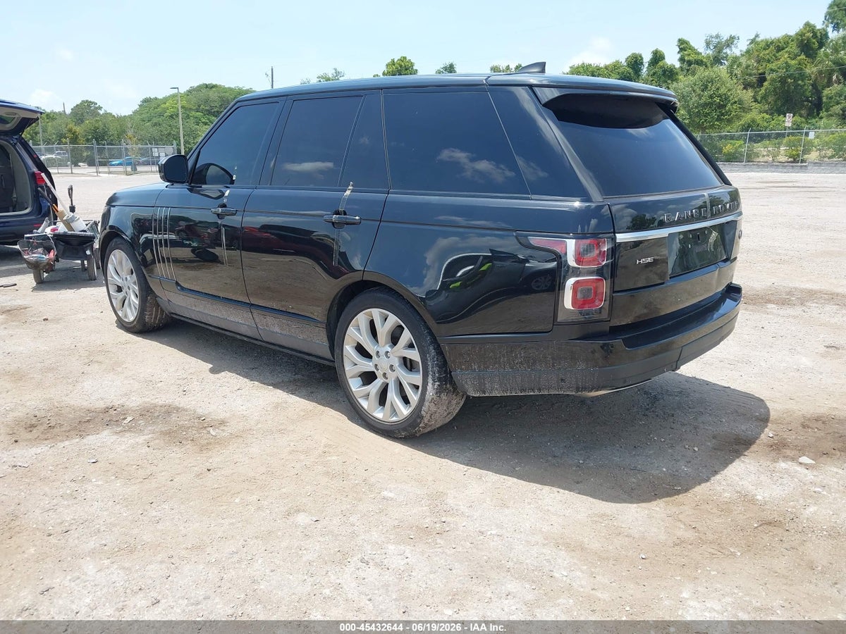 2019 LAND ROVER RANGE ROVER 3.0L V6 SUPERCHARGED HSE — снимка 3