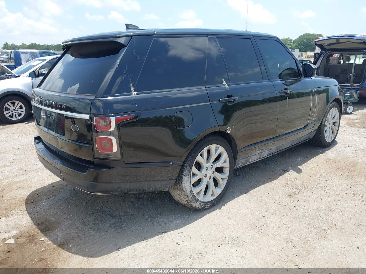 2019 LAND ROVER RANGE ROVER 3.0L V6 SUPERCHARGED HSE — снимка 4