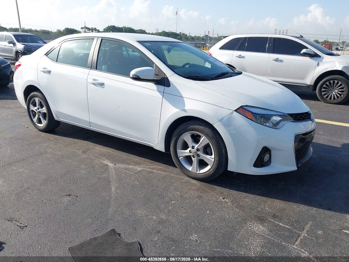 2016 TOYOTA COROLLA S PLUS