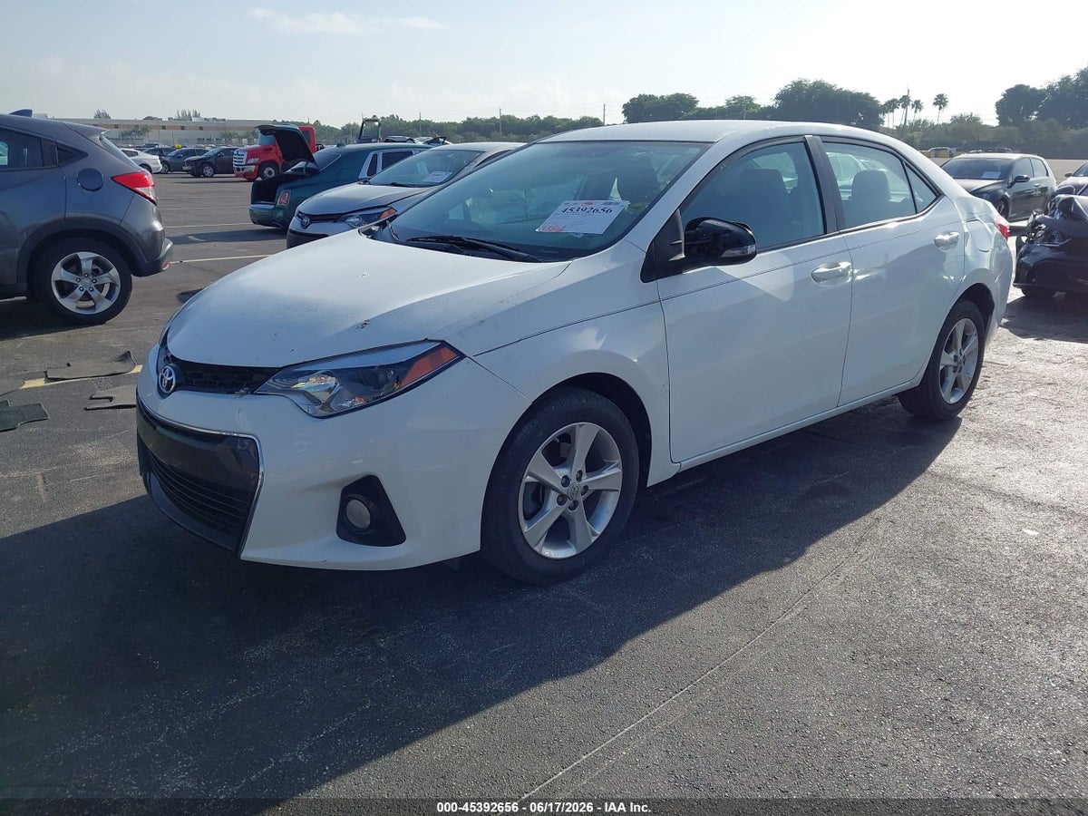 2016 TOYOTA COROLLA S PLUS — снимка 2
