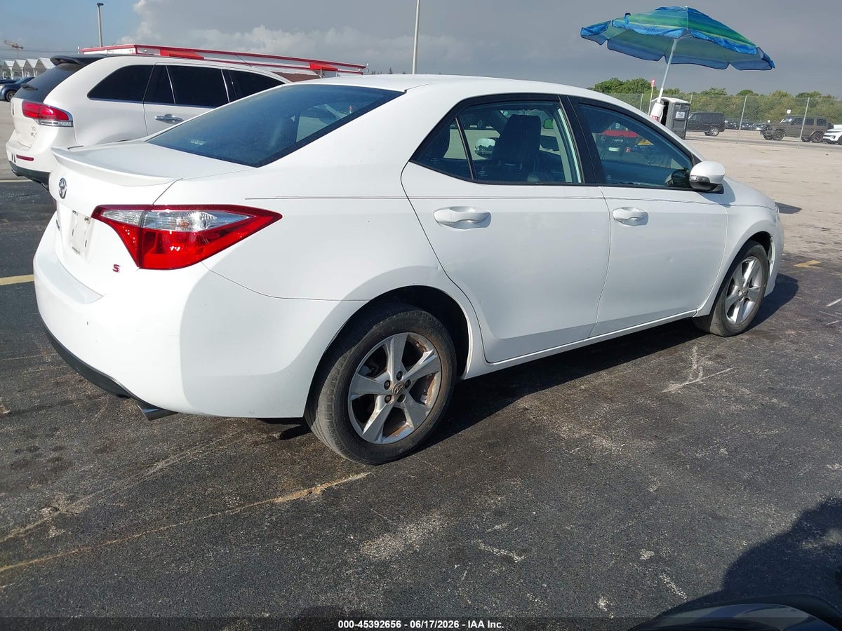 2016 TOYOTA COROLLA S PLUS — снимка 4