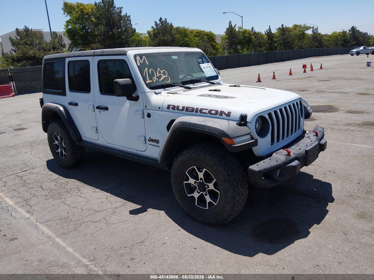 2022 JEEP WRANGLER UNLIMITED RUBICON 4X4