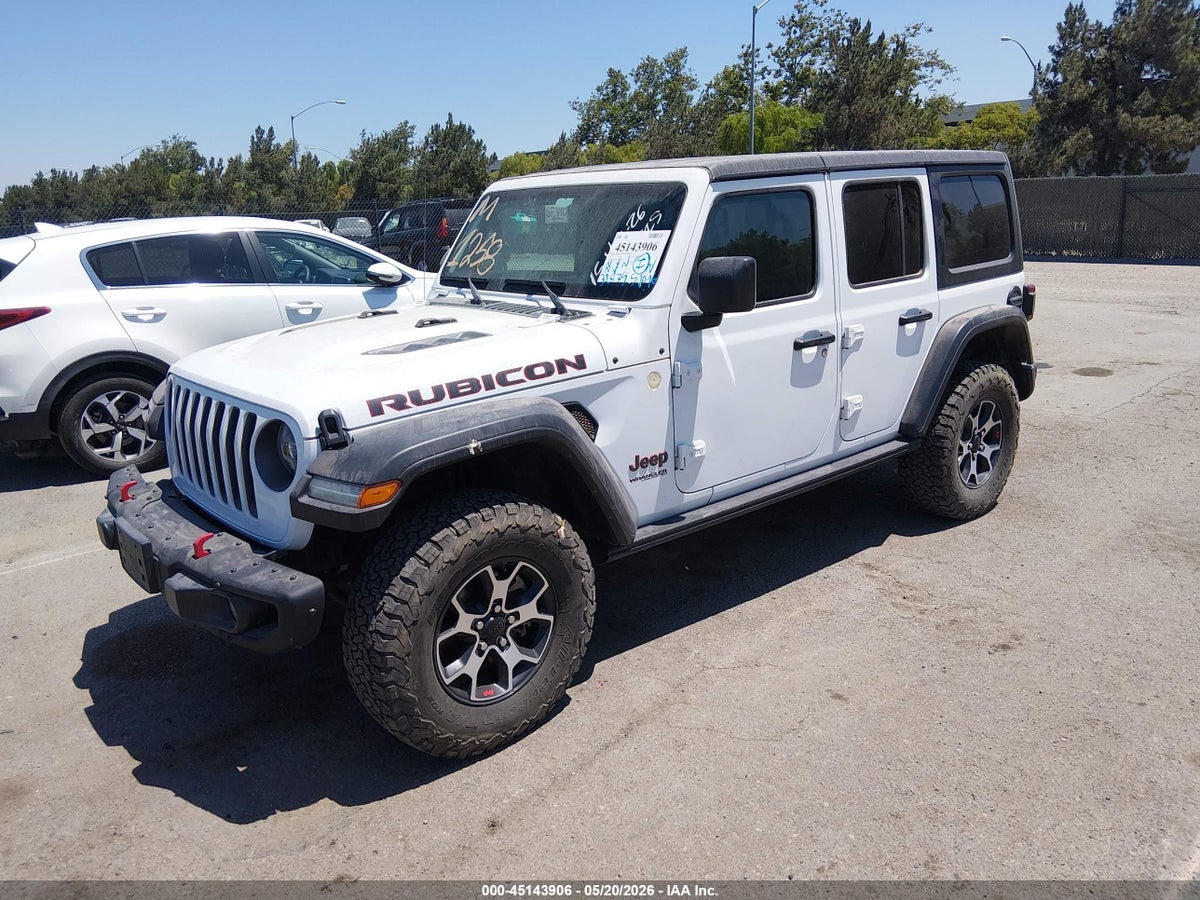 2022 JEEP WRANGLER UNLIMITED RUBICON 4X4 — снимка 2