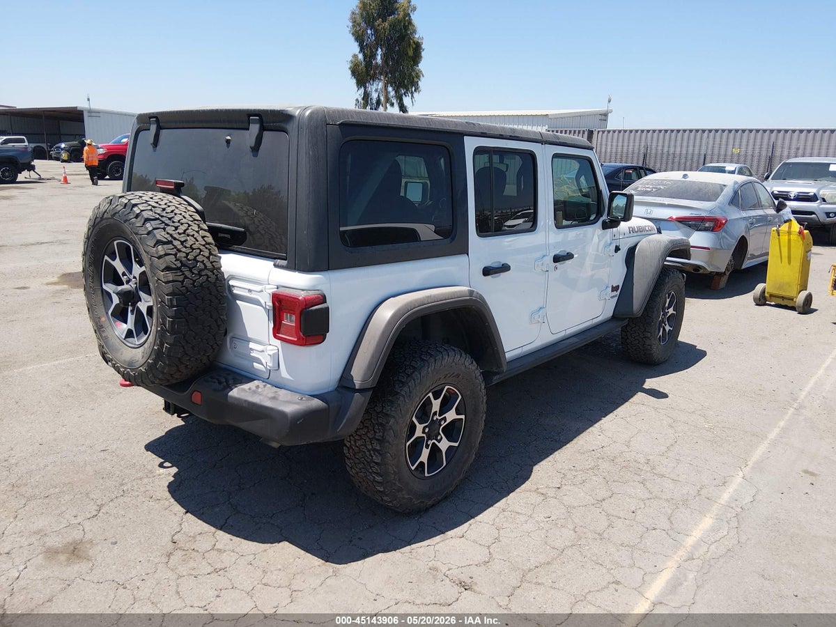 2022 JEEP WRANGLER UNLIMITED RUBICON 4X4 — снимка 4