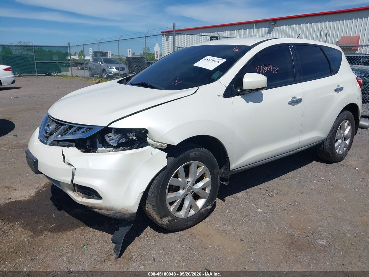 2012 NISSAN MURANO S — снимка 2