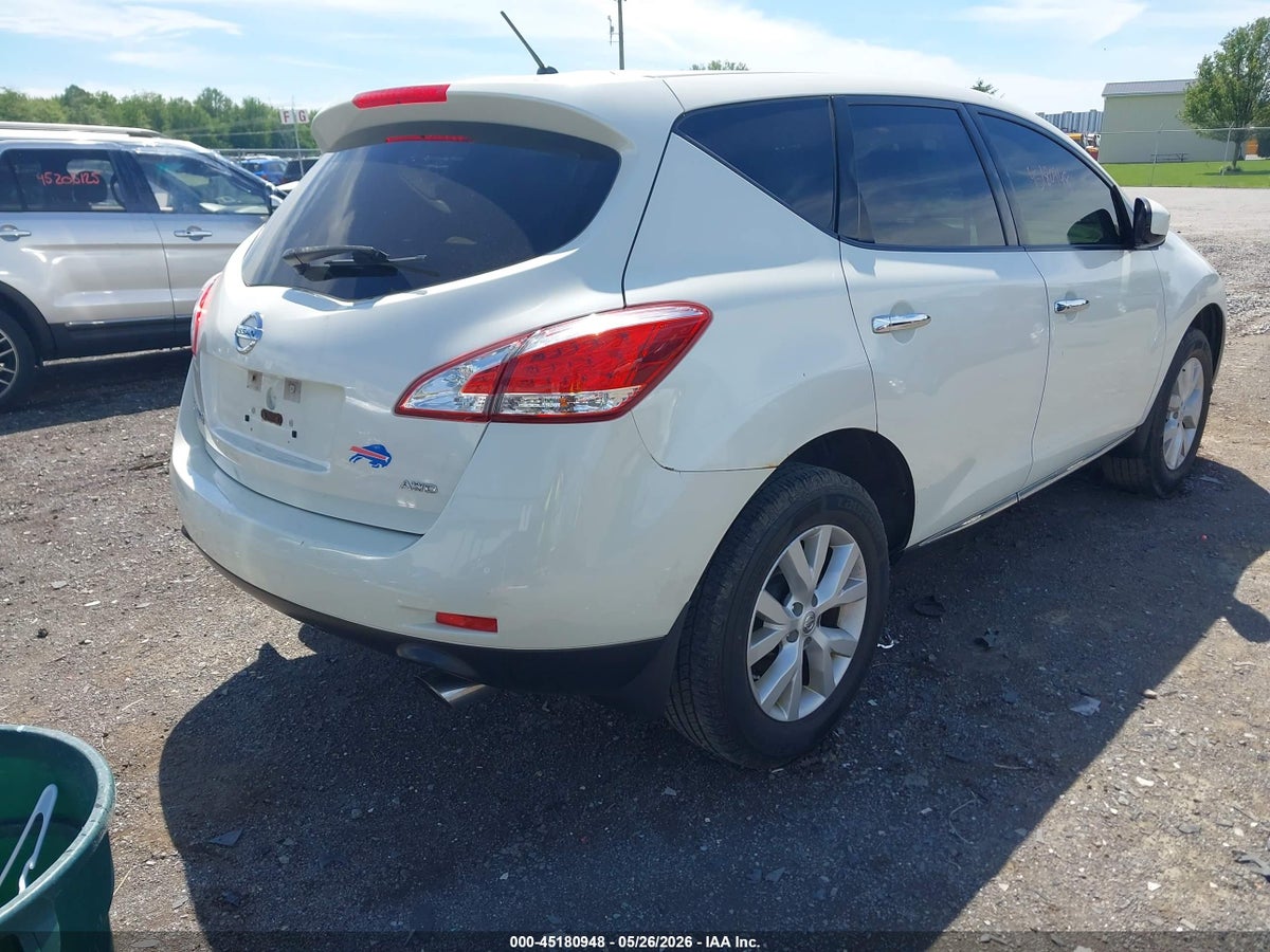 2012 NISSAN MURANO S — снимка 4