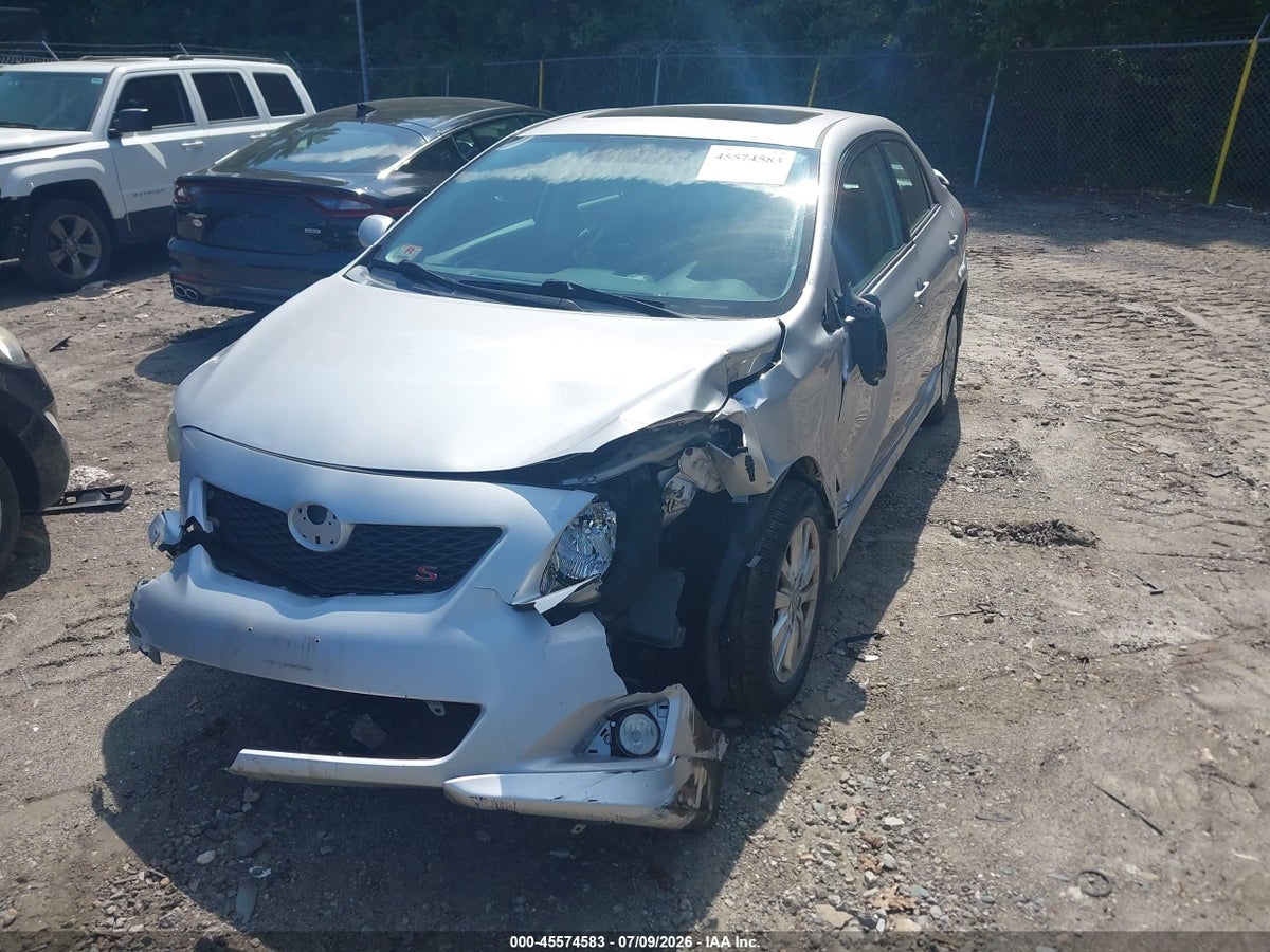 2010 TOYOTA COROLLA S — снимка 2