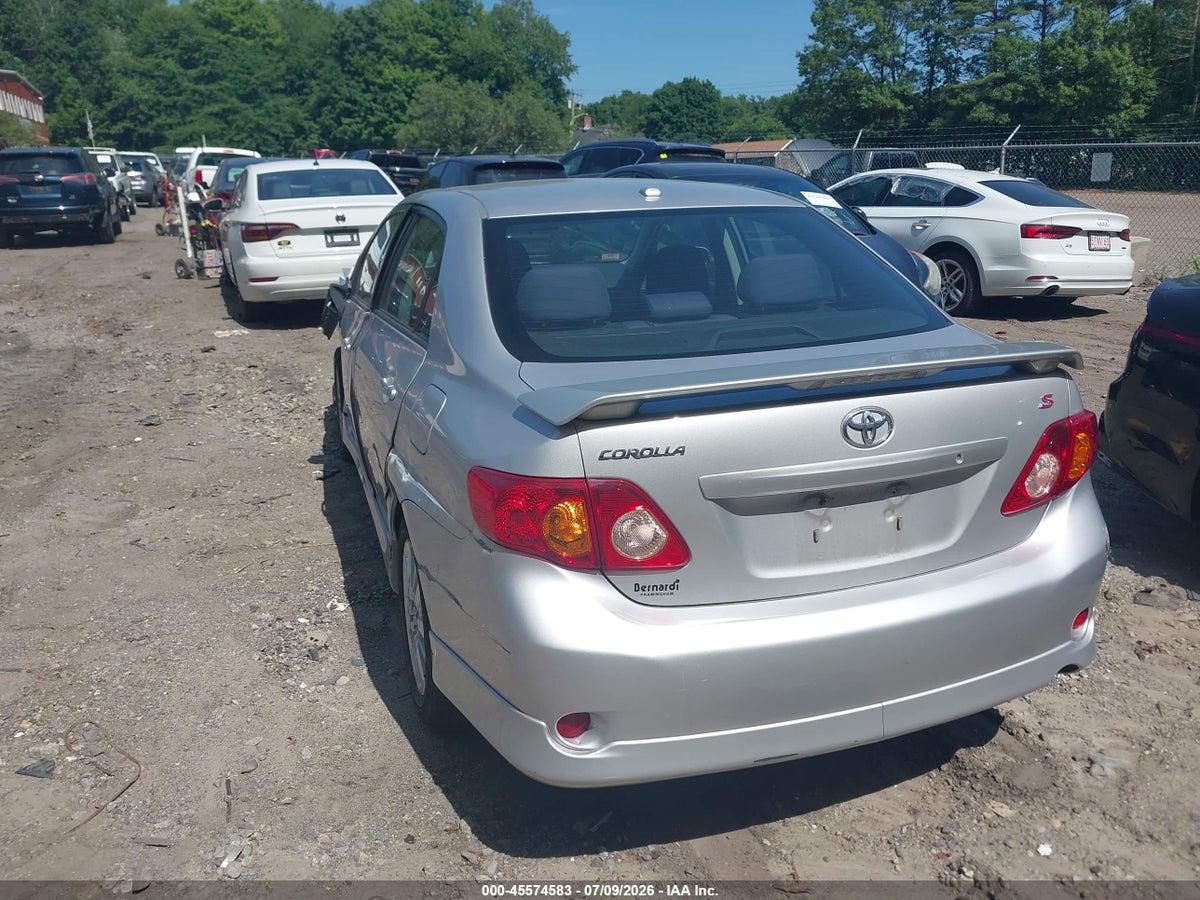 2010 TOYOTA COROLLA S — снимка 3