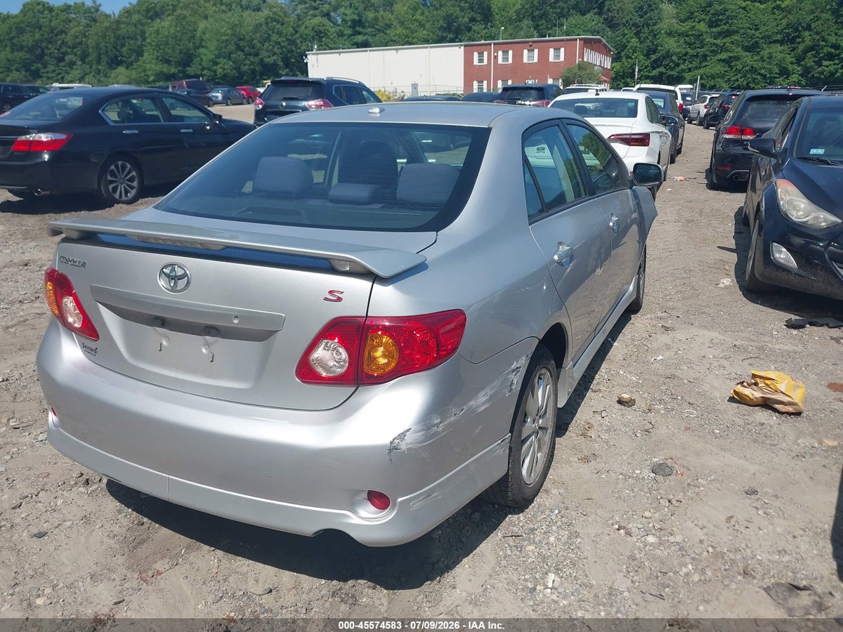 2010 TOYOTA COROLLA S — снимка 4