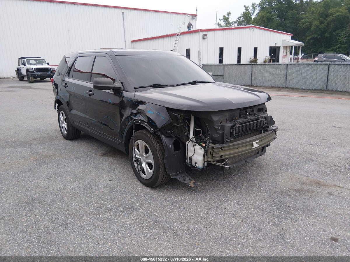 2018 FORD POLICE INTERCEPTOR UTILITY