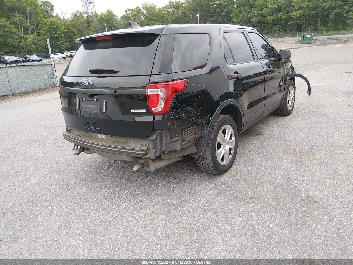 2018 FORD POLICE INTERCEPTOR UTILITY — снимка 4