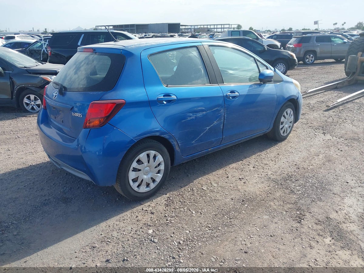 2015 TOYOTA YARIS L — снимка 4