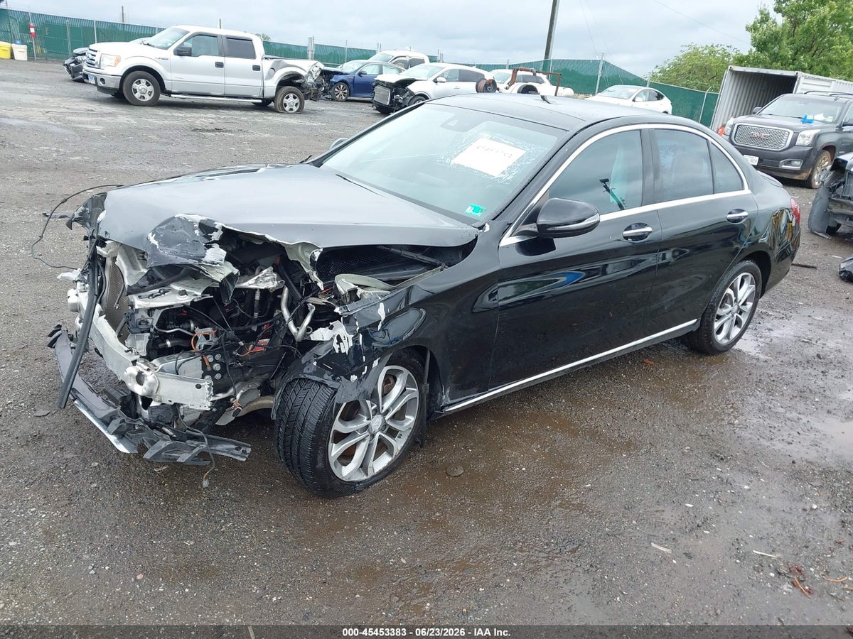 2016 MERCEDES-BENZ C 300 4MATIC — снимка 2