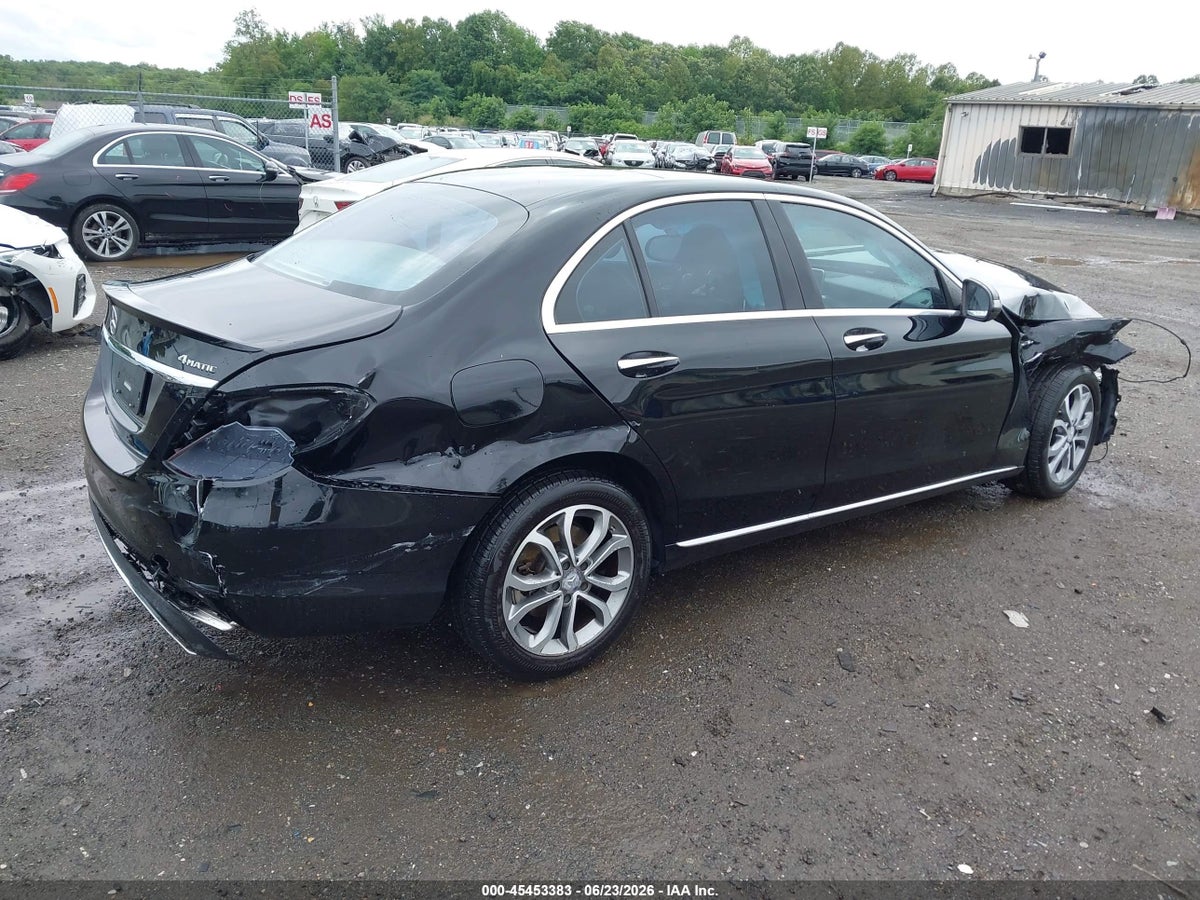 2016 MERCEDES-BENZ C 300 4MATIC — снимка 4