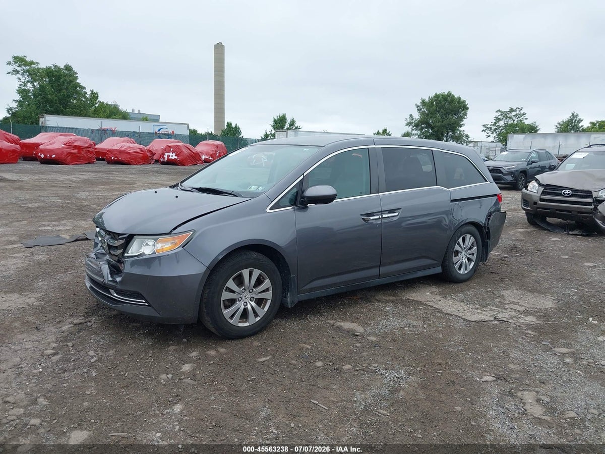 2016 HONDA ODYSSEY SE — снимка 2