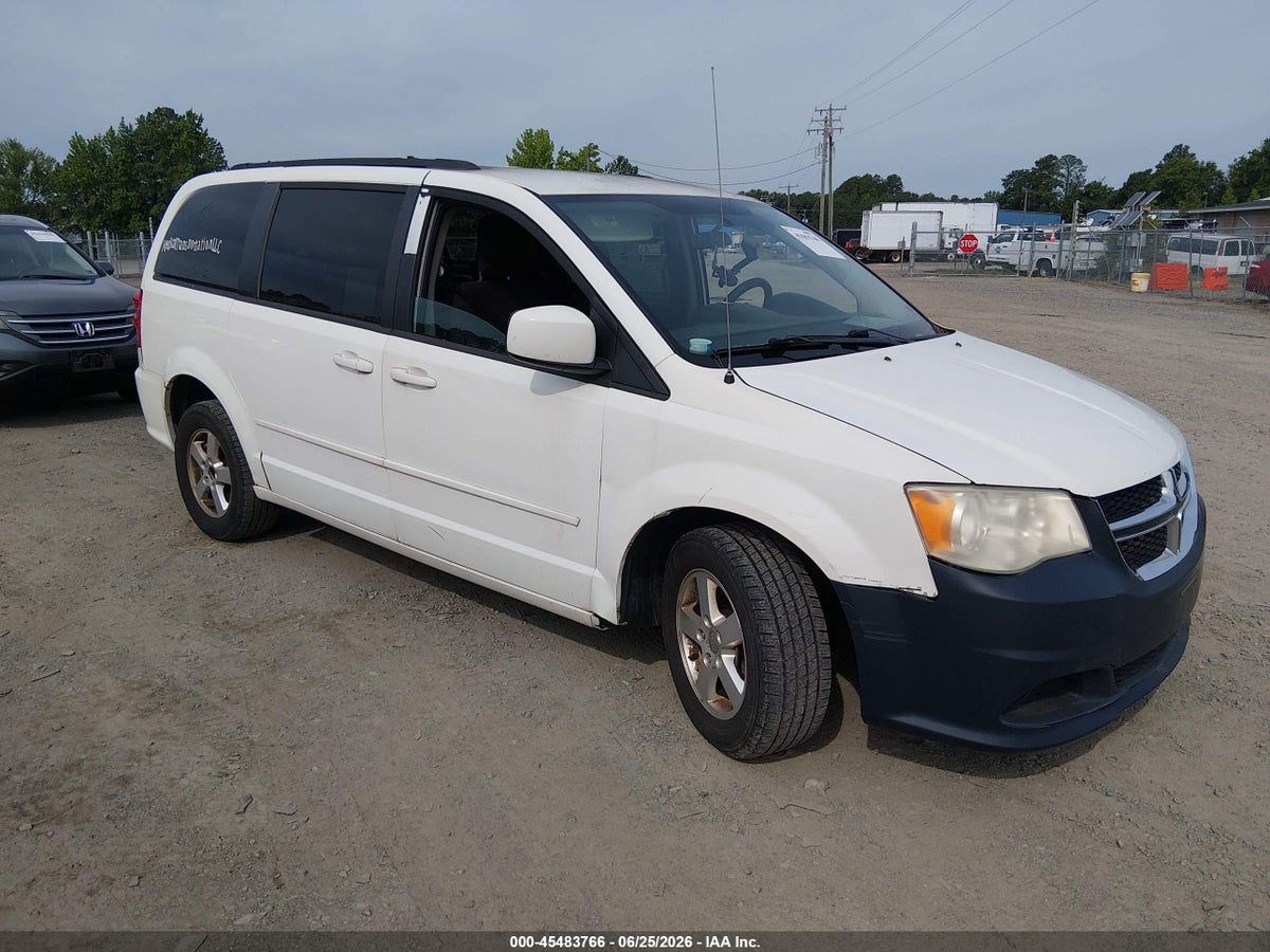 2012 DODGE GRAND CARAVAN SXT
