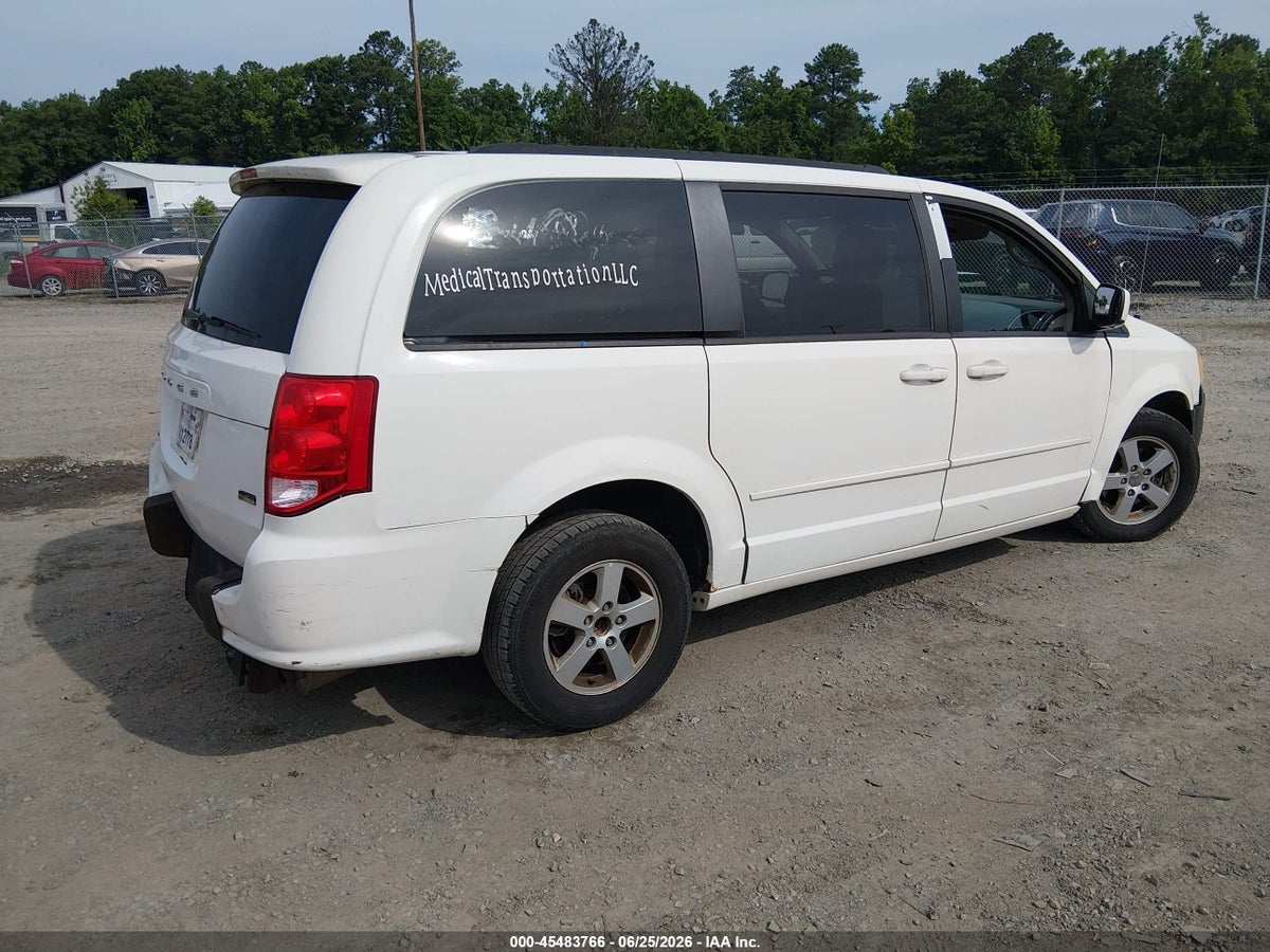 2012 DODGE GRAND CARAVAN SXT — снимка 4