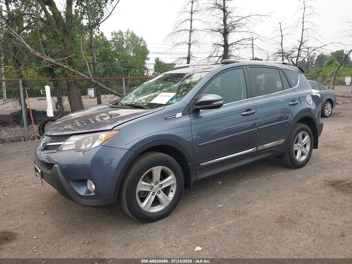 2014 TOYOTA RAV4 XLE — снимка 2