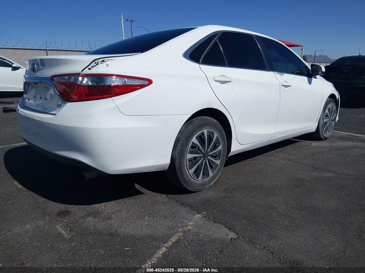 2016 TOYOTA CAMRY LE — снимка 4