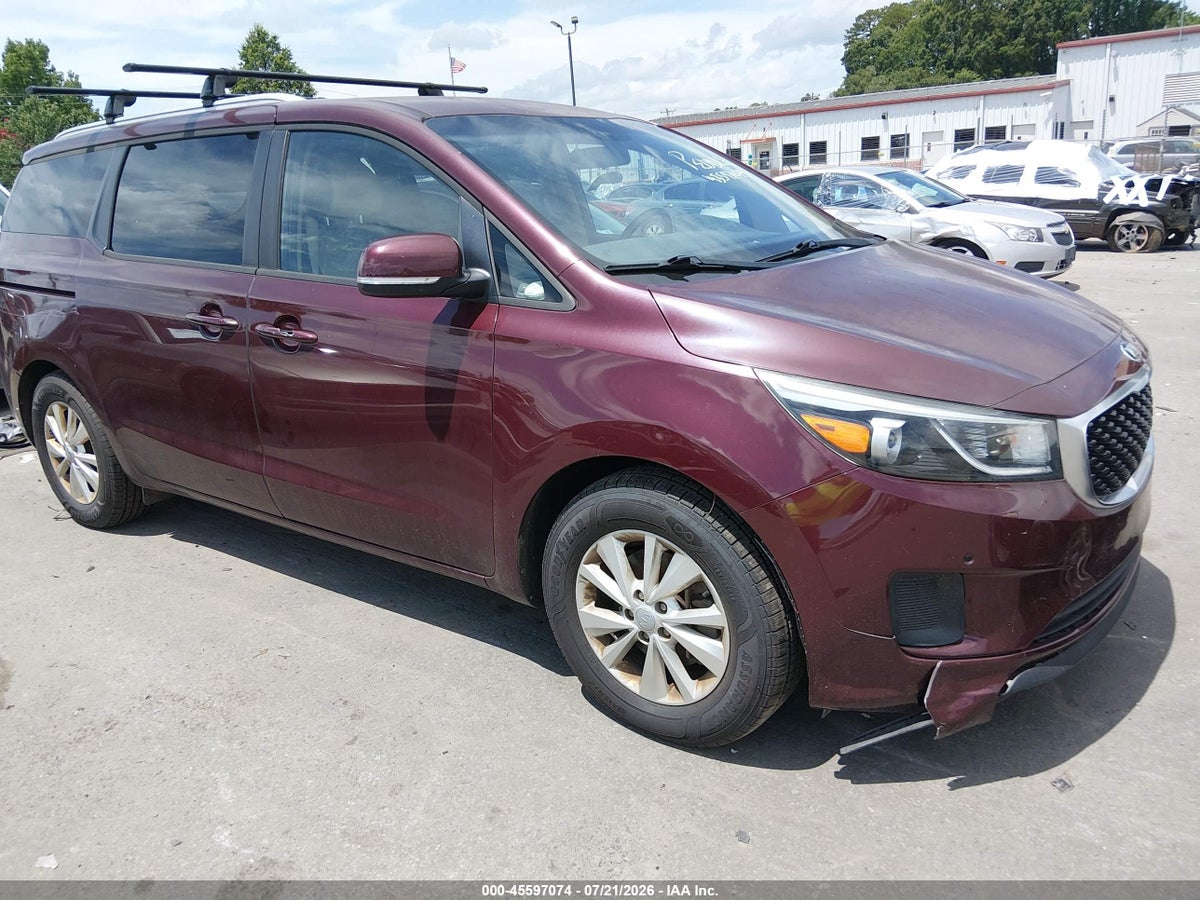 2017 KIA SEDONA LX