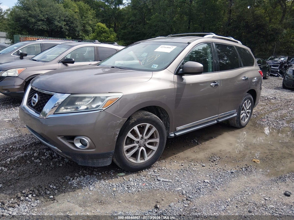 2013 NISSAN PATHFINDER SL — снимка 2