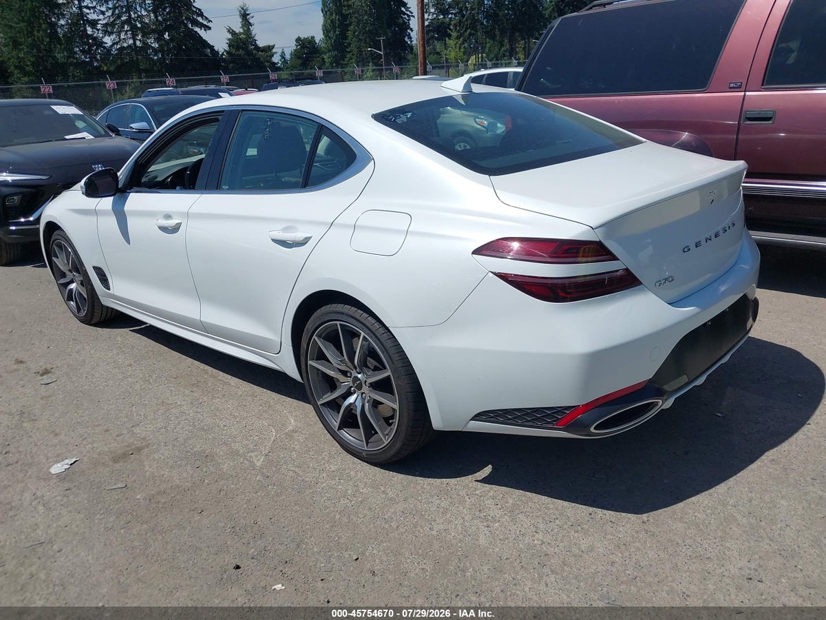 2026 GENESIS G70 2.5T RWD — снимка 3